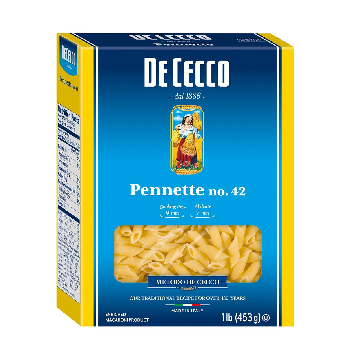 Pasta, Pennettine,20 - 1 POUND