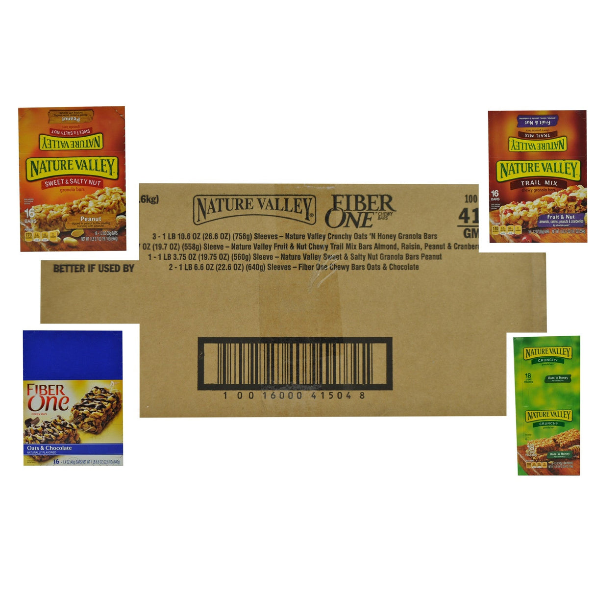 Bars, Granola, Variety Pack,7 - 16 COUNT