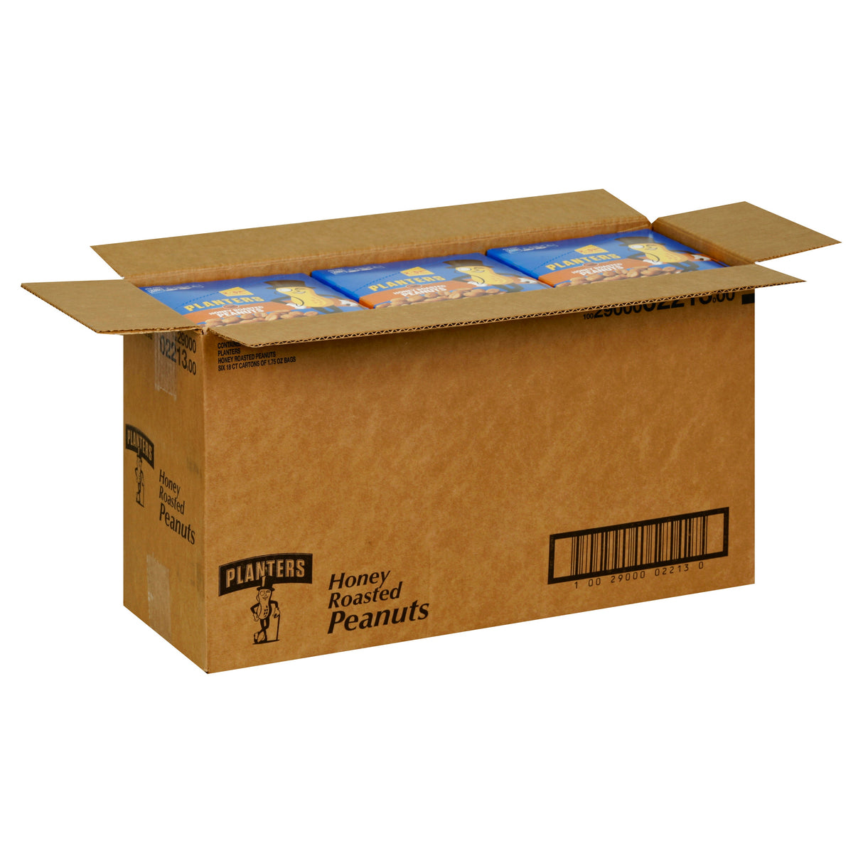 Peanuts, Honey Roasted, Single Serve Tube, 1.75 Ounce,6 - 18 COUNT