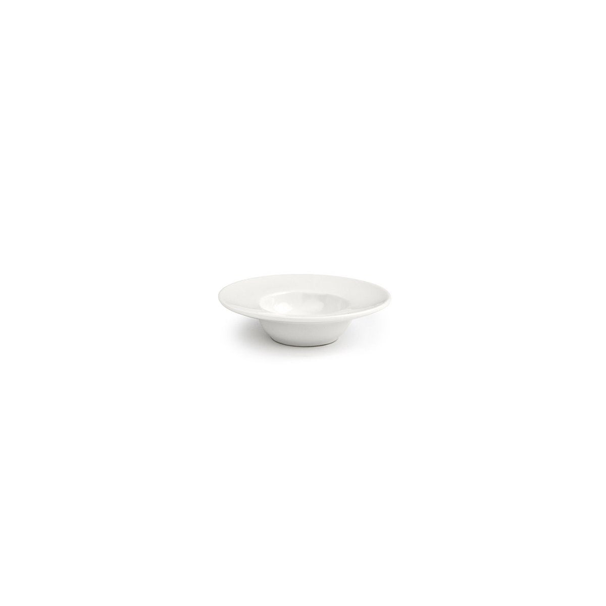 Saucers, Monaco, 1 Ounce, 4 Inch, White, Round,12 - 1 EACH