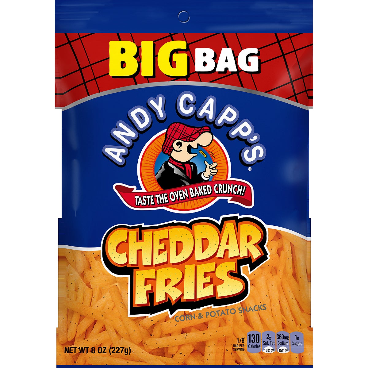 Snacks, Fries, Cheddar,8 - 8 OUNCE