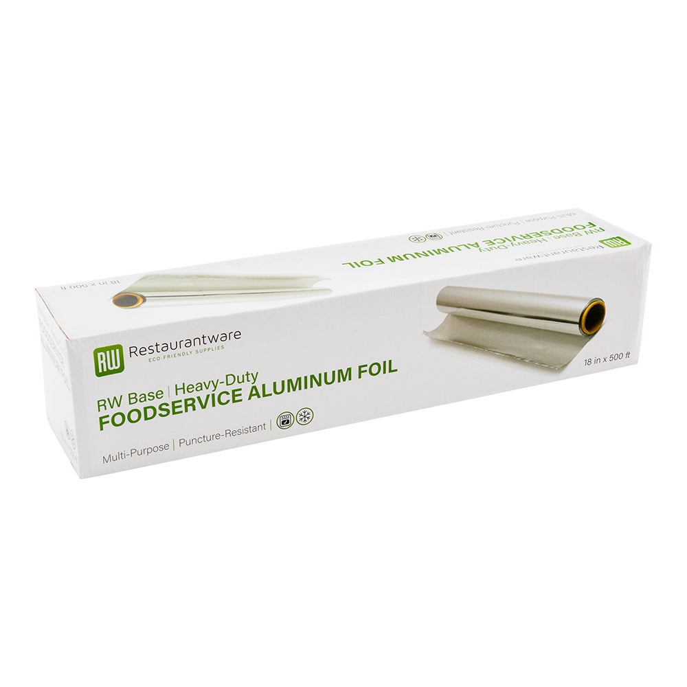 Foil Roll, Heavy-Duty, 18 Inch, Silver, in Cutter Box,1 - 1 EACH