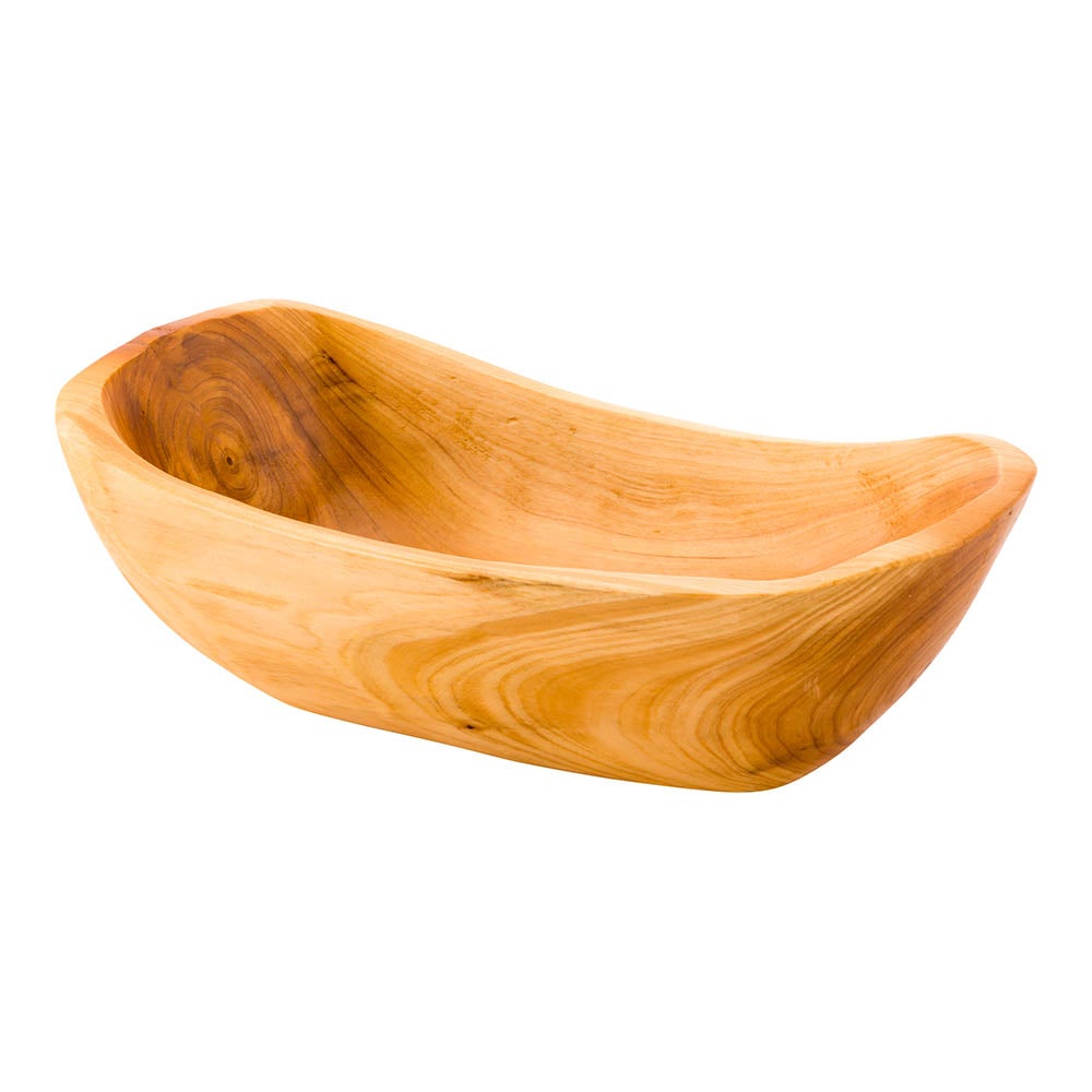 Bowl, Serving, Nature Tek, 37 Ounce, Natural Wood,1 - 1 EACH