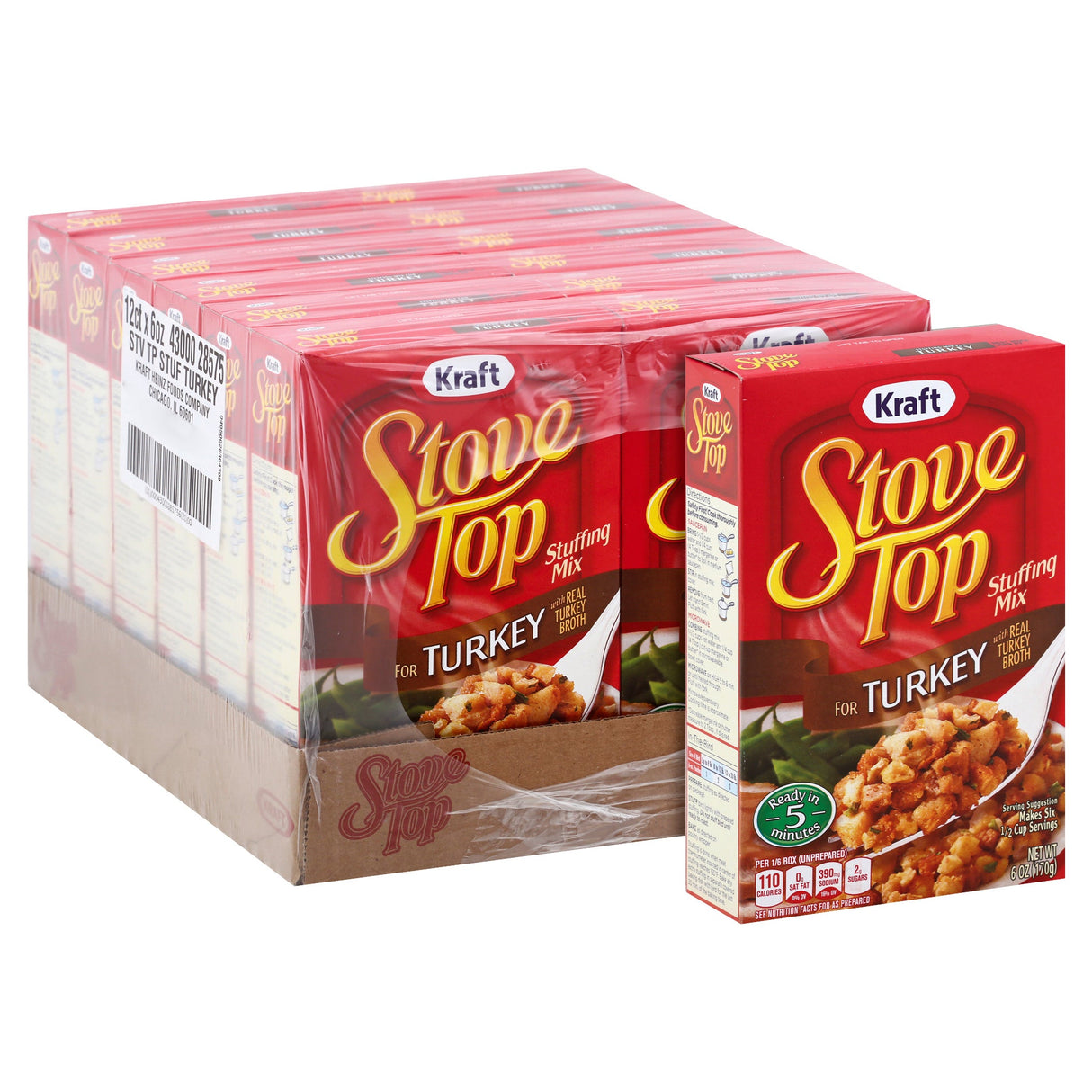 Turkey, Stuffing Mix,12 - 6 OUNCE