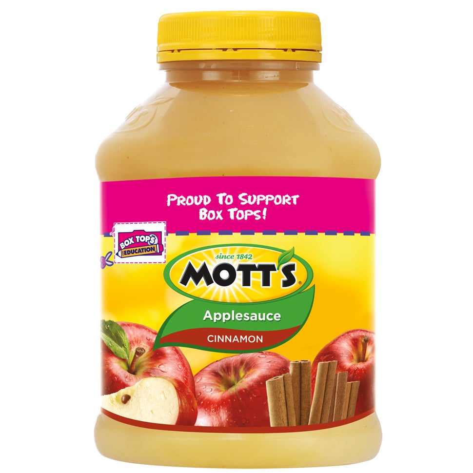 Applesauce, Cinnamon, Shelf-Stable,8 - 48 OUNCE