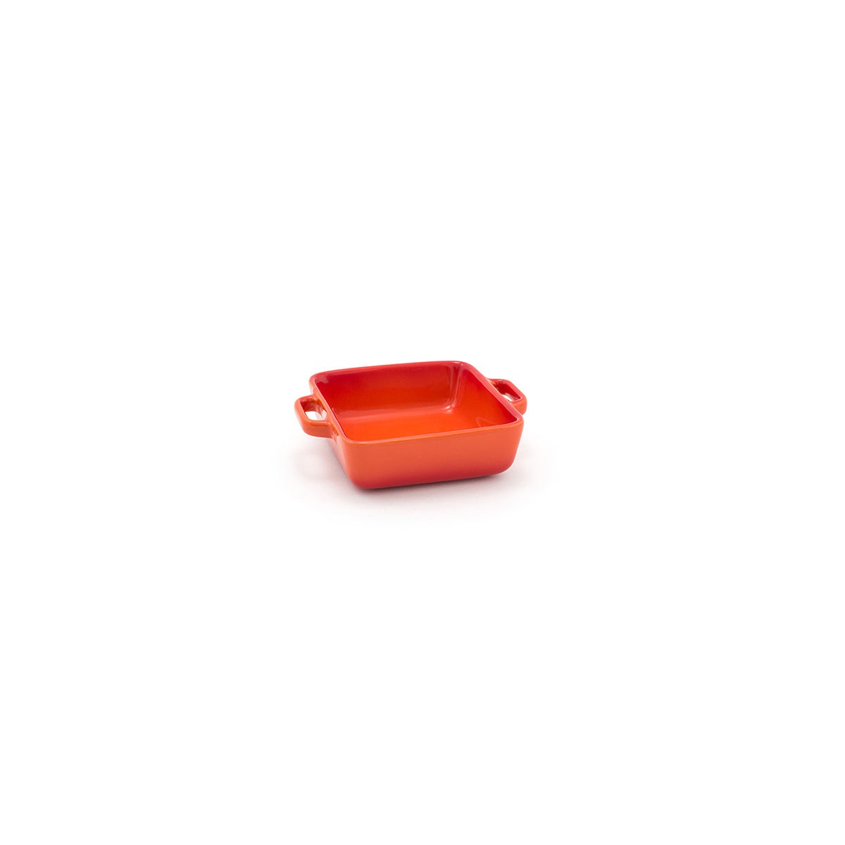 Dishes, Ovenware, 14 Ounce, Square, Blood Orange,12 - 1 EACH