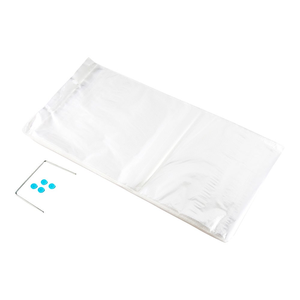 Bags, Bread, Bag Tek 13 x 24 Inch, Plastic, Clear, Micro-Perforated, with Wicket Dispenser,1 - 250 COUNT