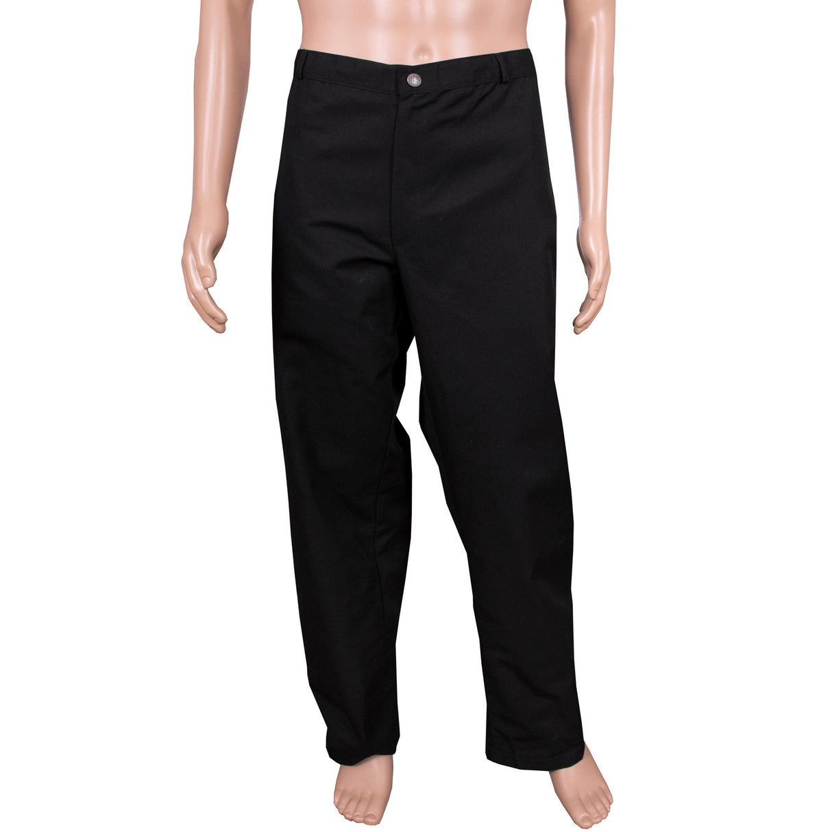 Pants, Chef, EZ-Fit, Black, Small, Poly/Cotton Blend,1 - 1 EACH