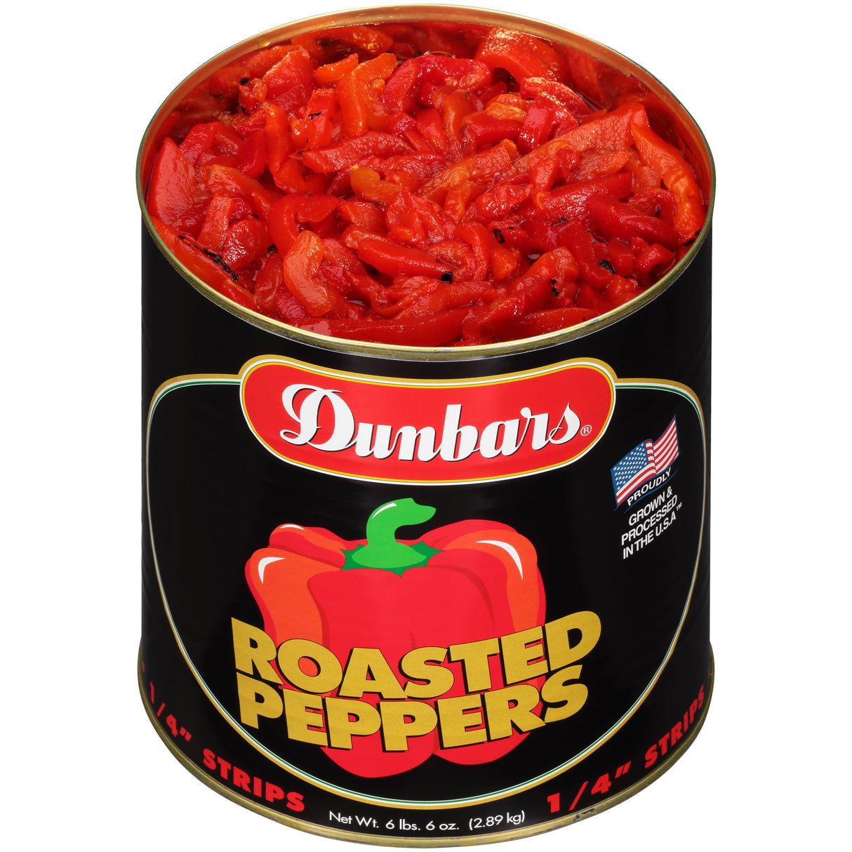 Peppers, Red, Strips, Roasted,6 - 102 OUNCE