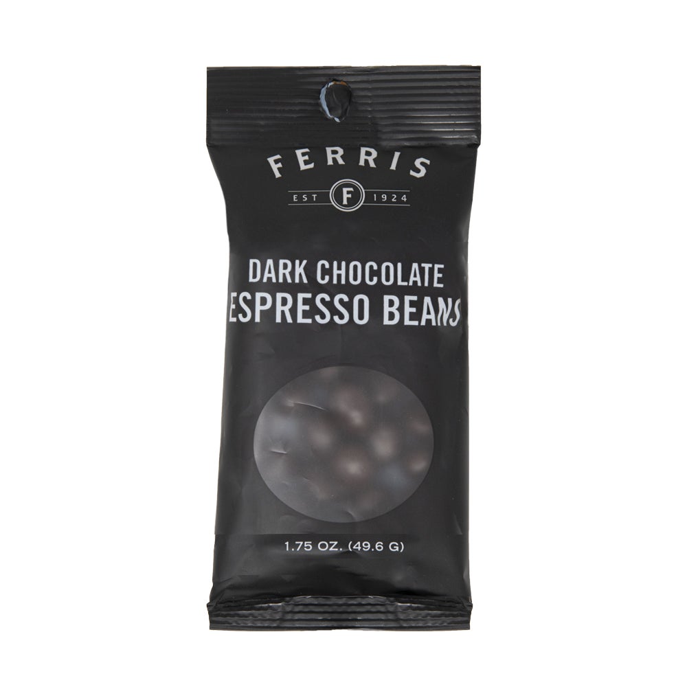 Espresso Beans, Covered, Dark Chocolate, Single-Serve, 1.75 Ounce,2 - 12 COUNT