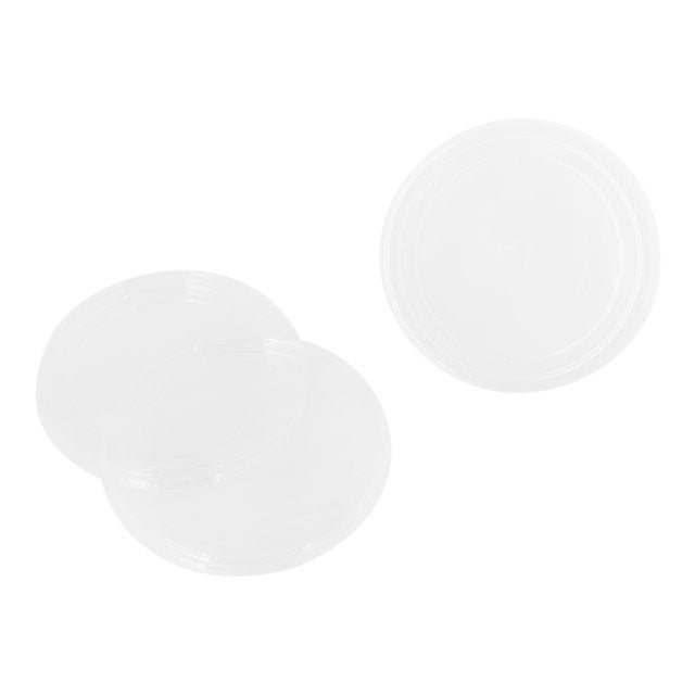 Lids, Flat, Plastic, Clear, Round, For 5 Ounce Containers,1 - 2000 COUNT