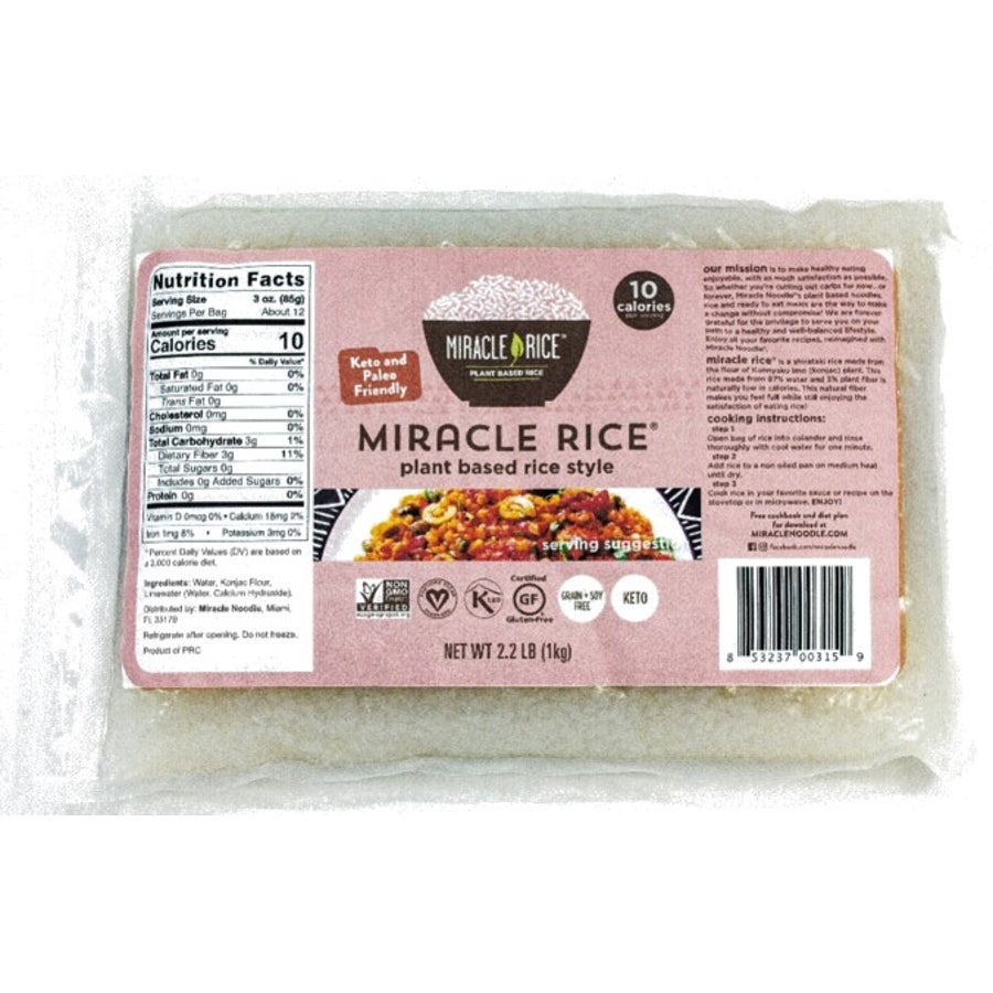 Rice, Plant Based,8 - 2.2 POUND