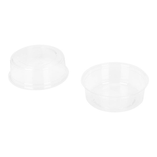 Containers, Deli, 8 Ounce, Plastic, Clear, Round, PLA, 8 Ounce,10 - 50 COUNT
