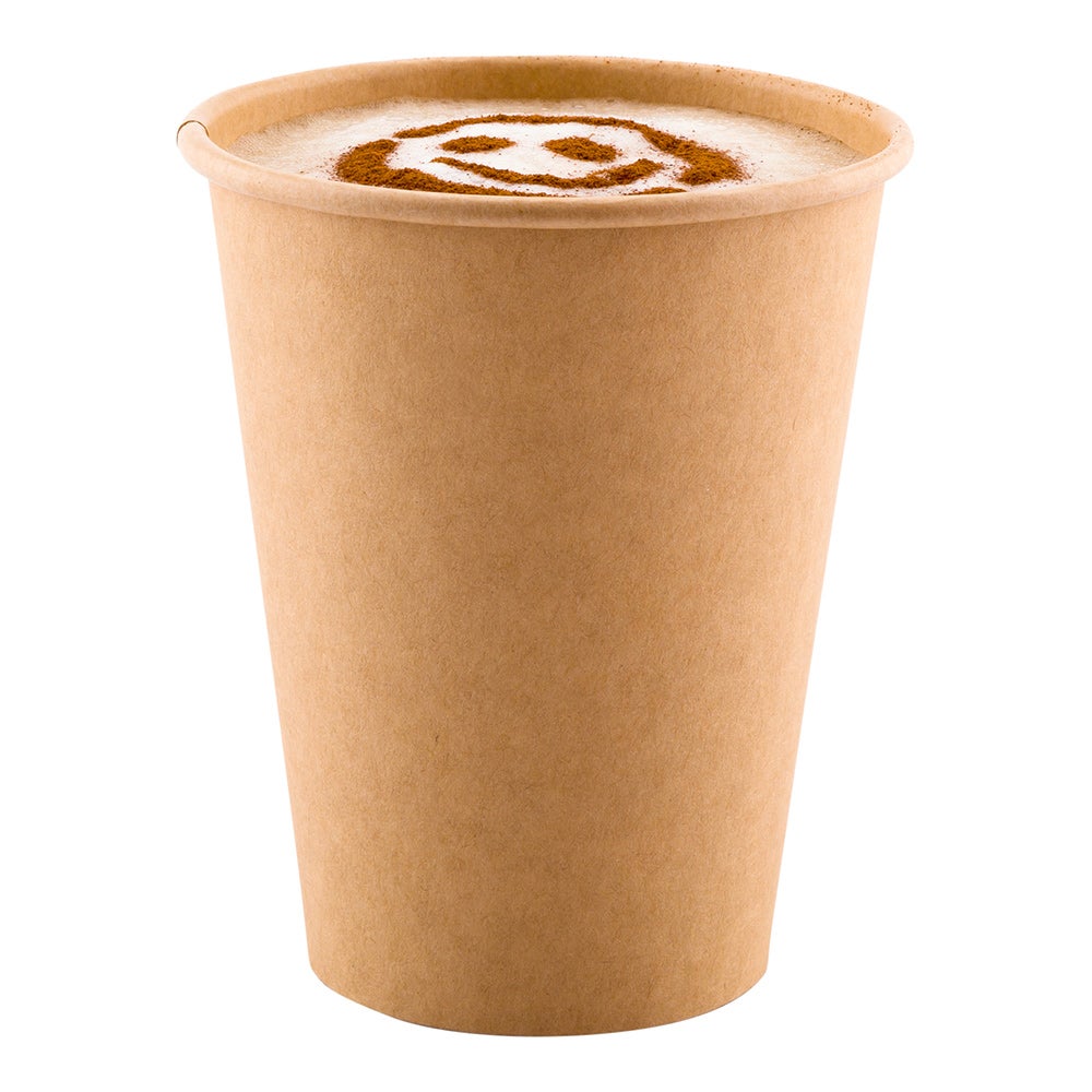 Cups, Hot, 12 Ounce Single Wall, Paper, Natural,1 - 1000 COUNT