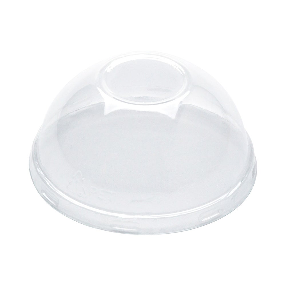 Lids, Dome, 3.5 x 3.5 x 1.5 Inch, Plastic, Clear, Round, Fits 4 Ounce Aluminum Baking Cups,1 - 100 COUNT