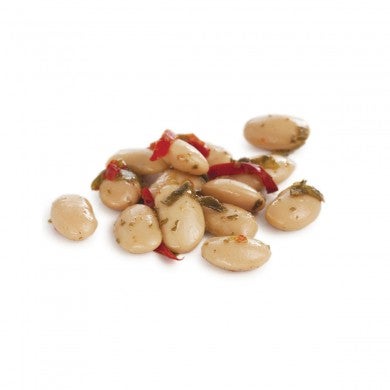 Beans, White, Gigandes, Giant, in Vinaigrette,6 - 4.4 POUND
