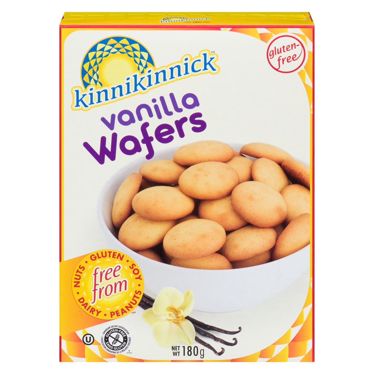 Wafers, Vanilla, Shelf-Stable,6 - 6.3 OUNCE