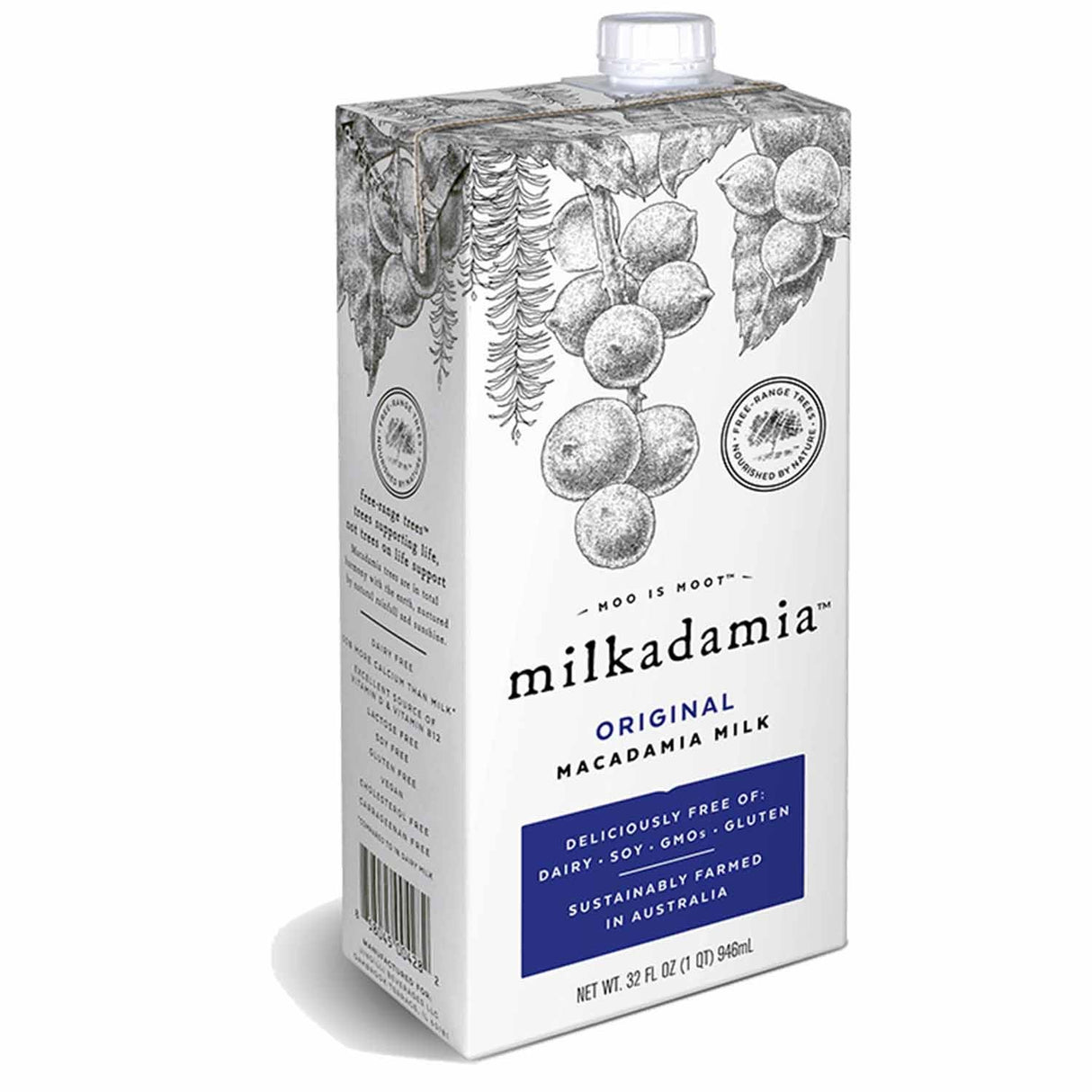 Milk, Macadamia, Original, Shelf-Stable,6 - 32 FLUID