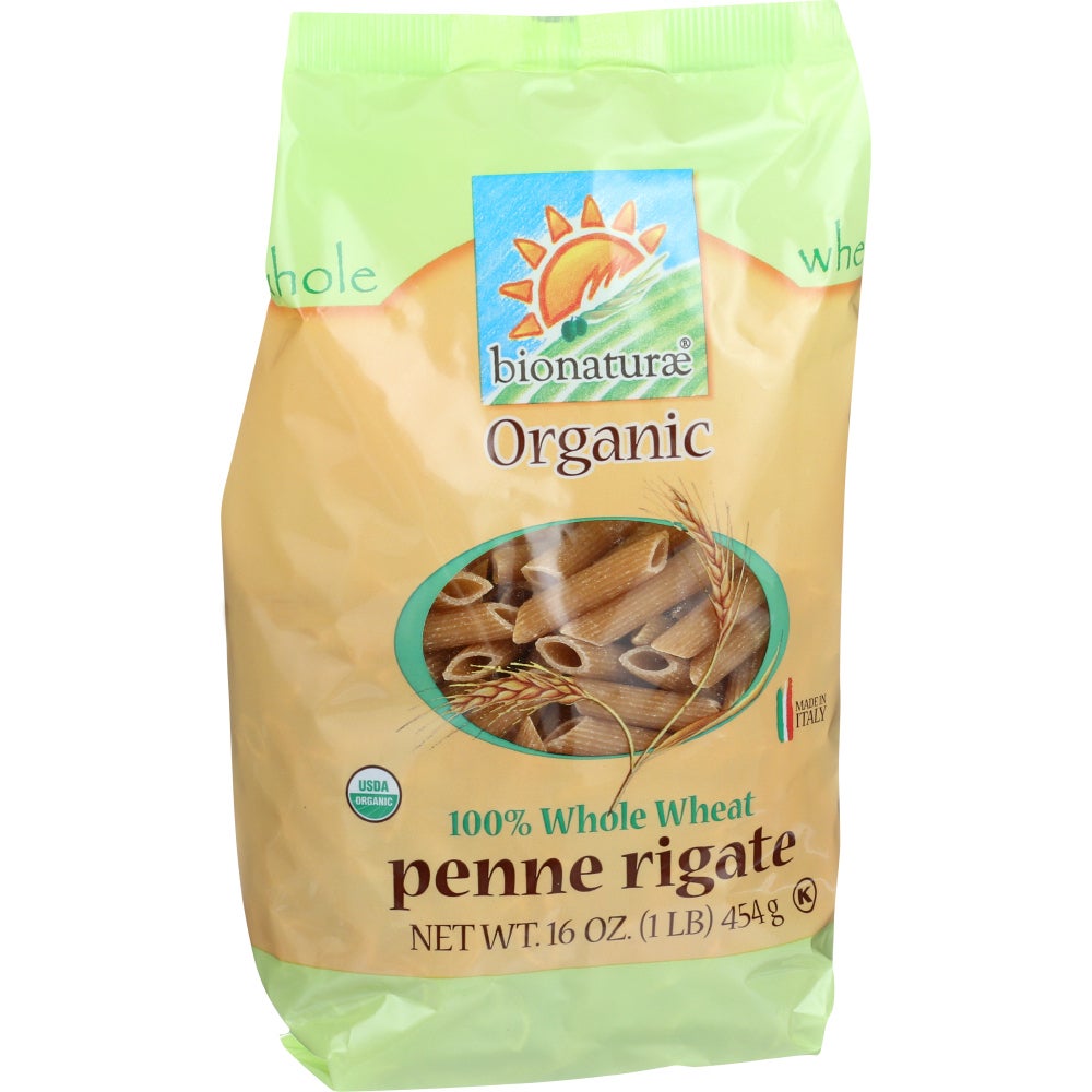Pasta, Penne Rigate, Whole Wheat,12 - 16 OUNCE