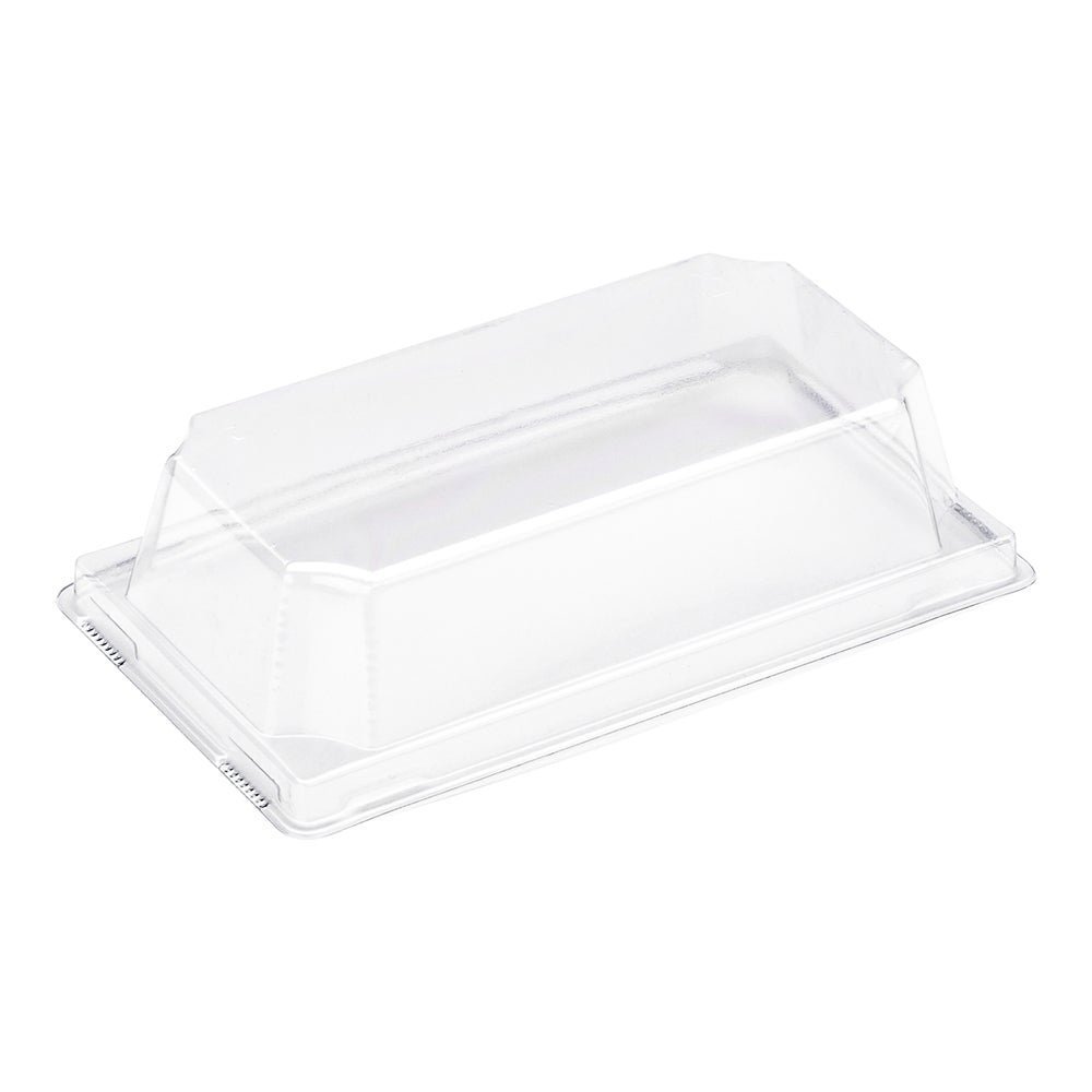 Lids, Dome, Plastic, Clear, for Small Sushi Container,1 - 100 COUNT