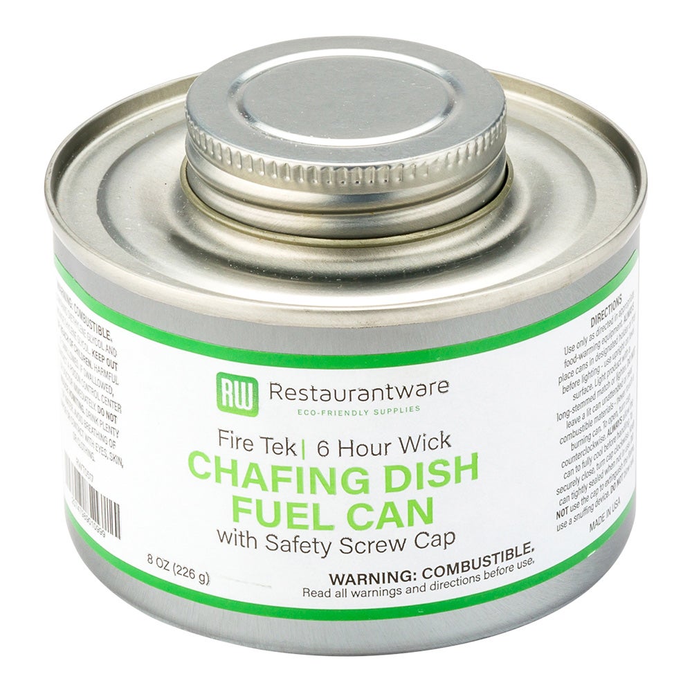 Chafer Fuel, 6 Hour, Wick, with Safety Screw Cap,1 - 24 COUNT