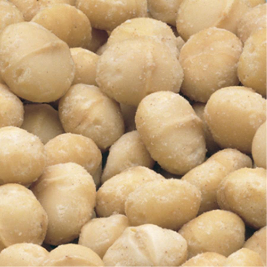 Macadamia Nuts, Whole, Dry-Roasted Unsalted,3 - 2 POUND