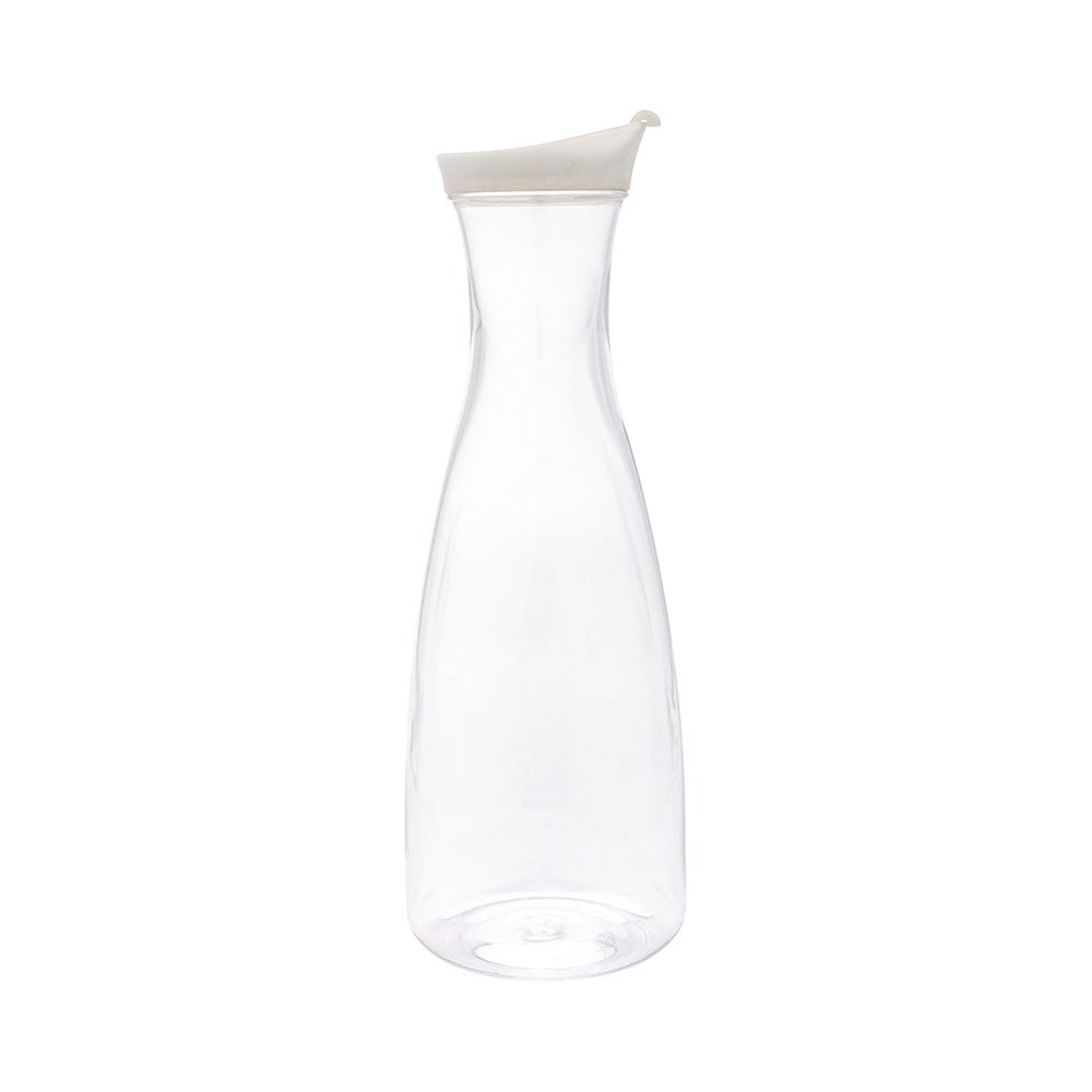 Carafe, 34 Ounce, Clear, Plastic, with Lid, 34 Ounce,1 - 1 EACH