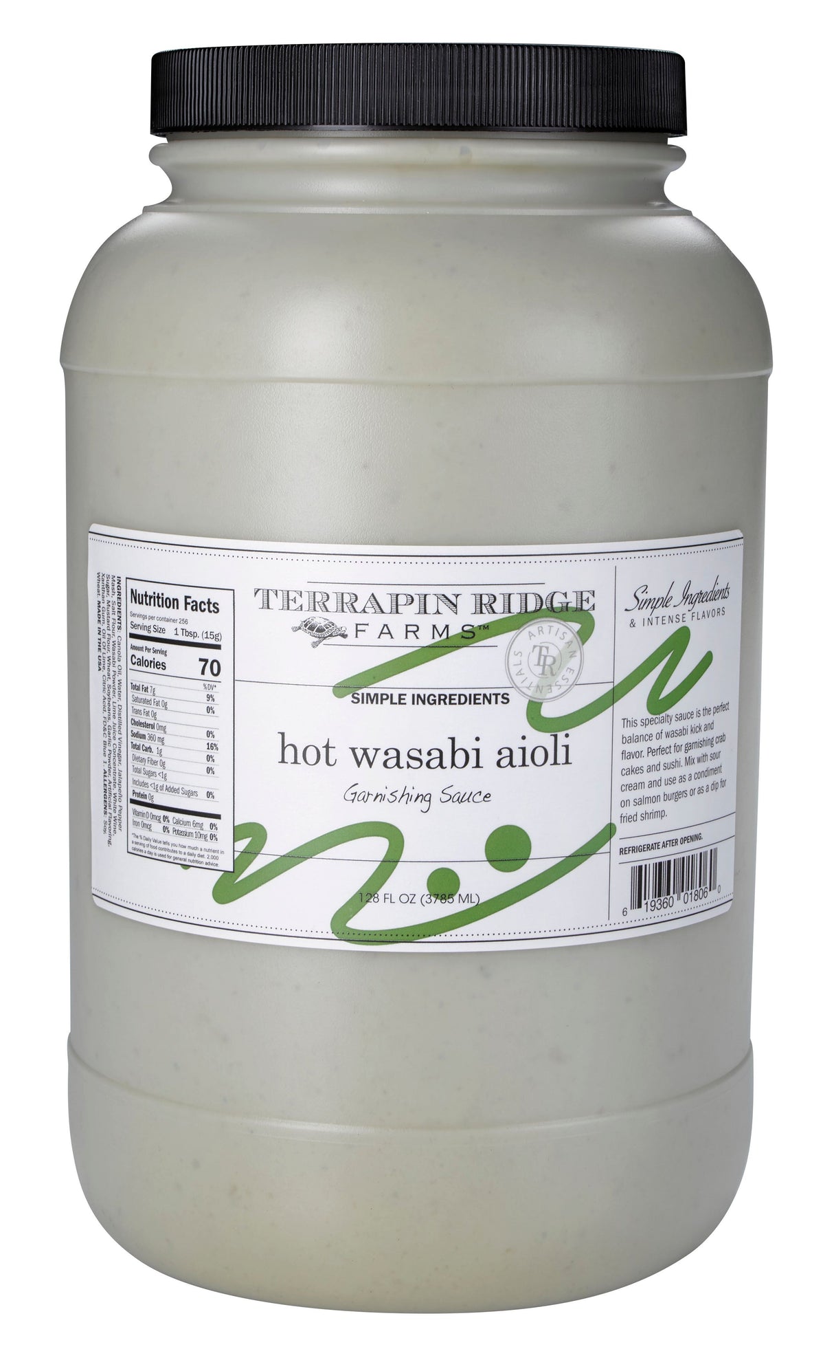 Garnishing Sauce, Wasabi, Hot,4 - 1 GALLON