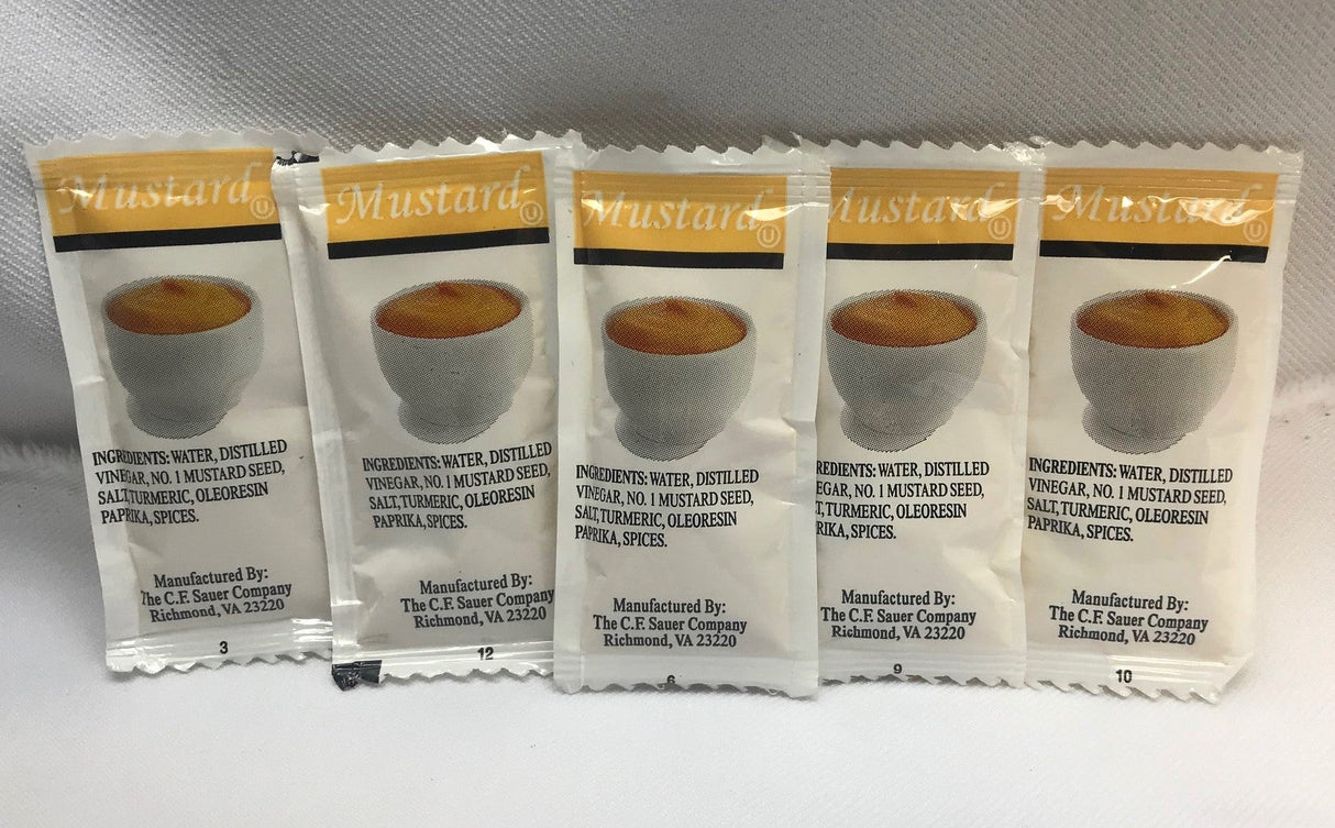 Mustard, Packets,200 - 5.5 Gram Avg