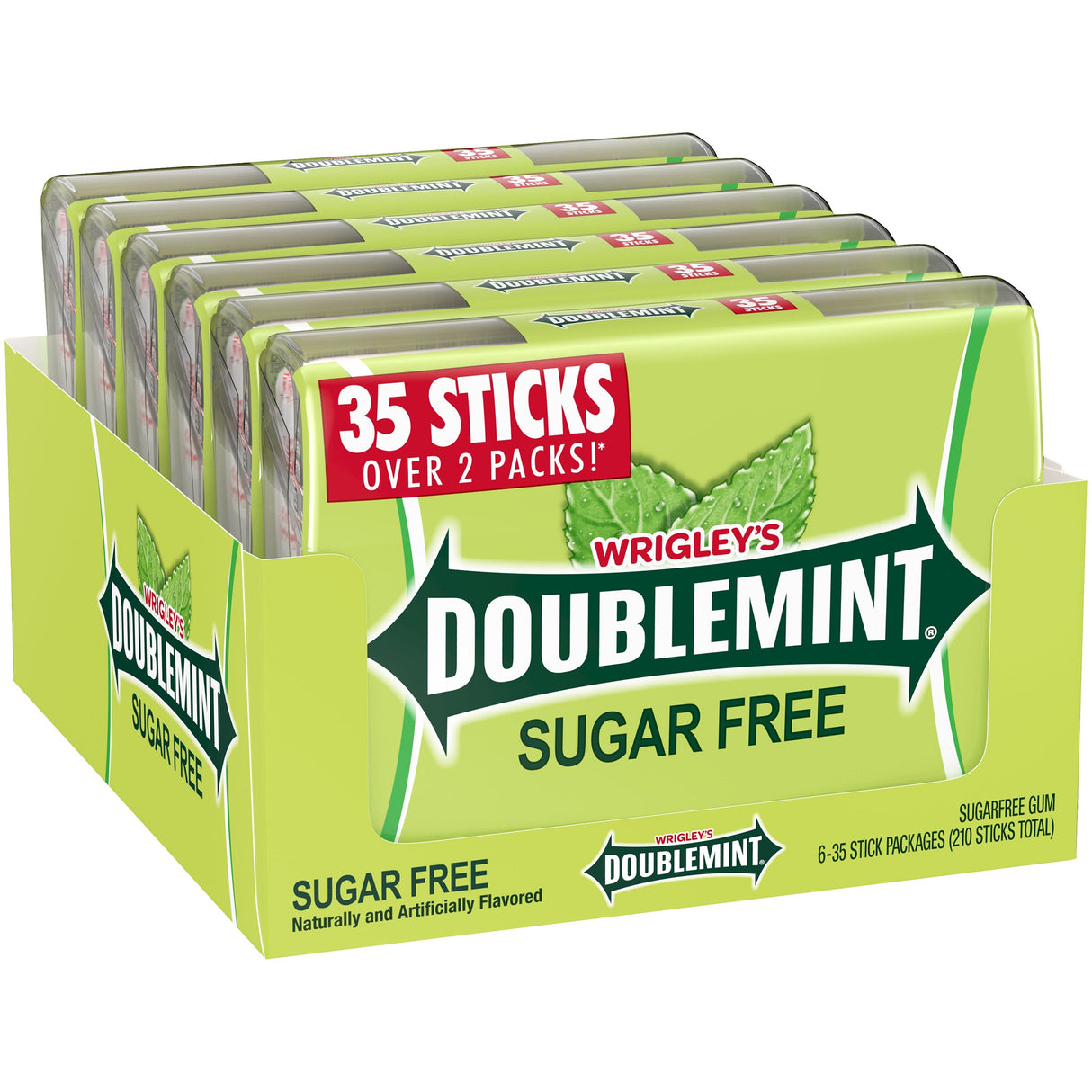 Chewing Gum, Wrigley's, Sugar-Free, Mega Pack,8 - 6 COUNT