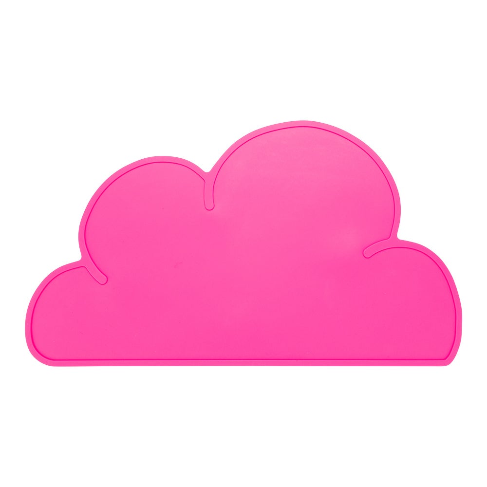 Placemats, RW Kids 18.75 x 10.5 Inch, Cloud, Magenta, Silicone, Non-Slip,1 - 1 EACH