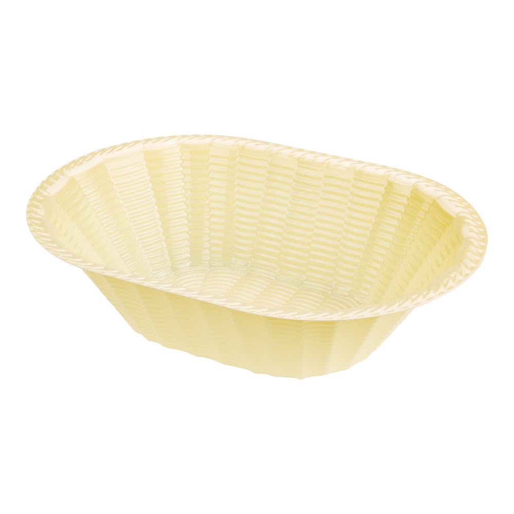 Baskets, Serving, 9.25 x 6.25 x 2.5 Inch, Plastic, Cream,1 - 100 COUNT