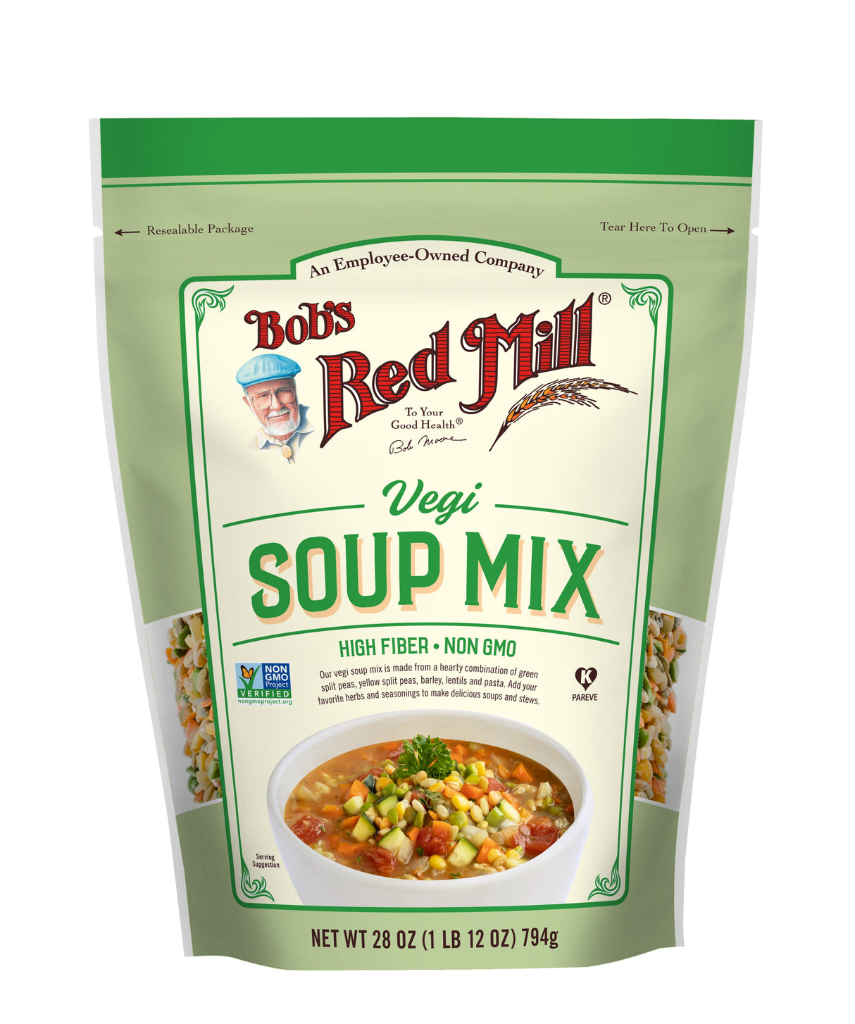 Soup Mix, Vegetable,4 - 28 OUNCE