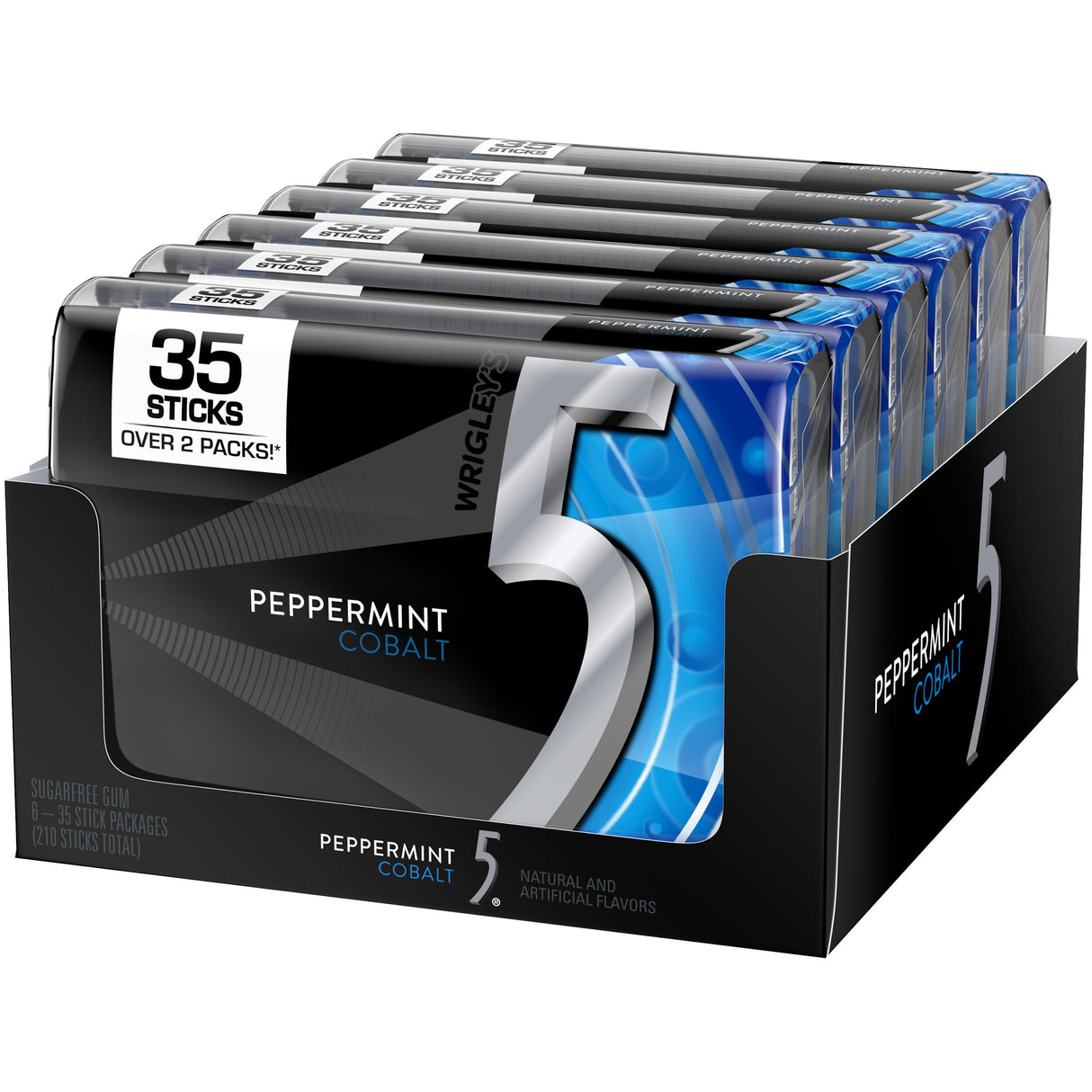 Chewing Gum, Cobalt, Sugar-Free,8 - 6 COUNT