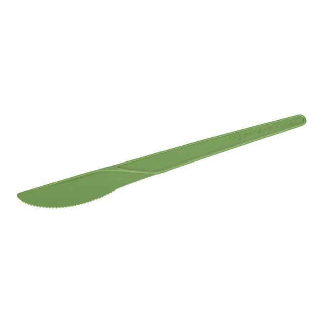Knives, Plastic, Green, 6 Inch, PLA,1 - 1000 COUNT