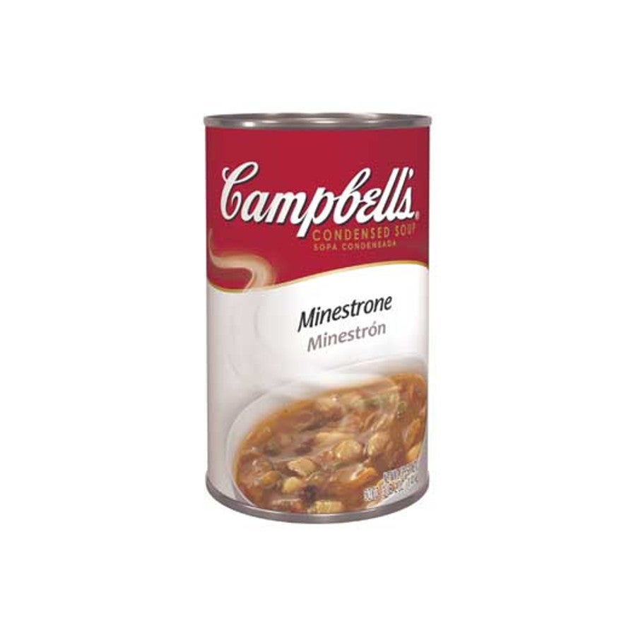 Soup, Minestrone, Condensed, Canned,12 - 50 OUNCE