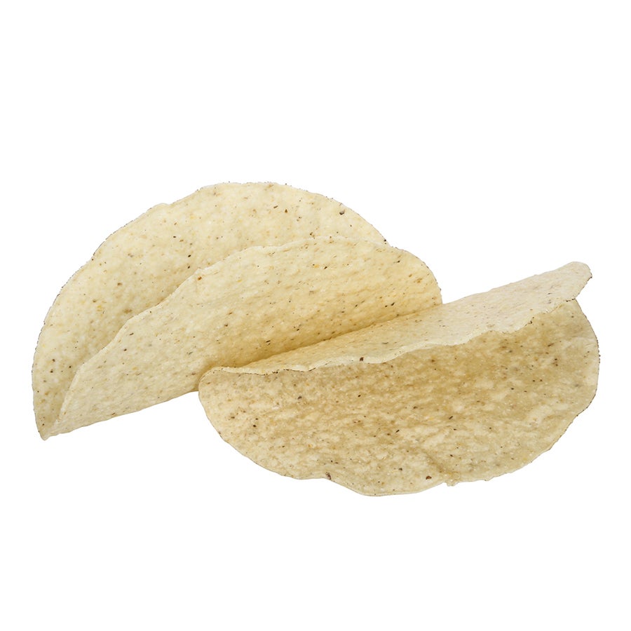 Taco Shells, White Corn, 5 Inch, Shelf-Stable,8 - 25 COUNT