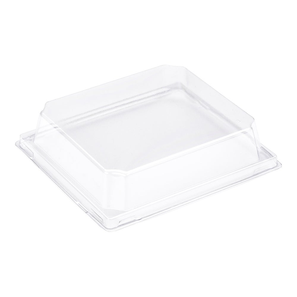 Lids, Dome, Plastic, Clear, for Large Tetra Sushi Container,1 - 100 COUNT