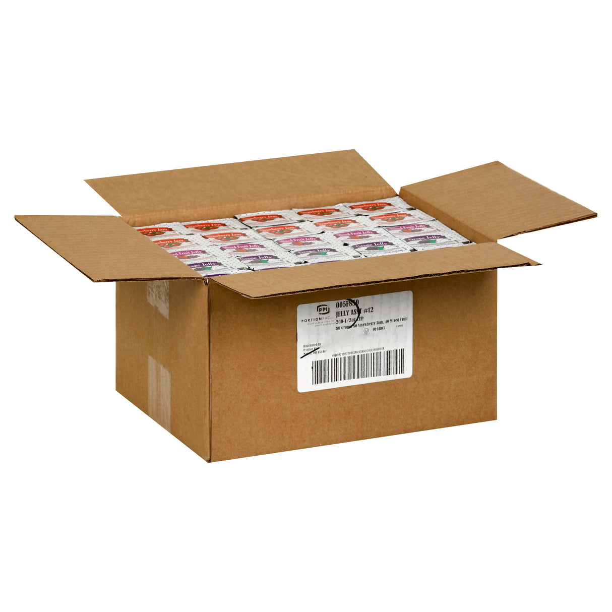 Jelly & Jam, Assorted, Cups,200 - 0.5 OUNCE