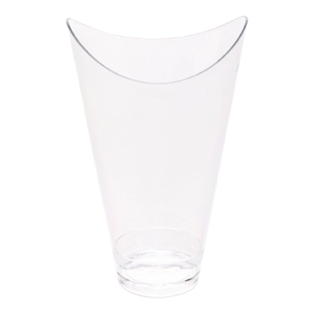 Cups, Mini Dessert, 3 Ounce, Plastic, Clear, Mezzaluna,1 - 100 COUNT