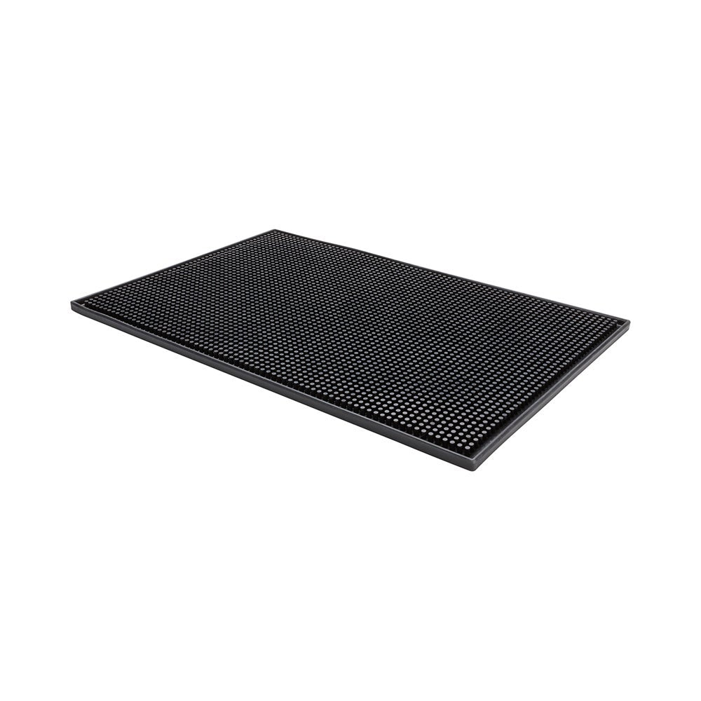 Spill Mat, Bar, Bar Lux 17.75 x 11.75 Inch, Black, Rubber, Non-Slip,1 - 1 EACH
