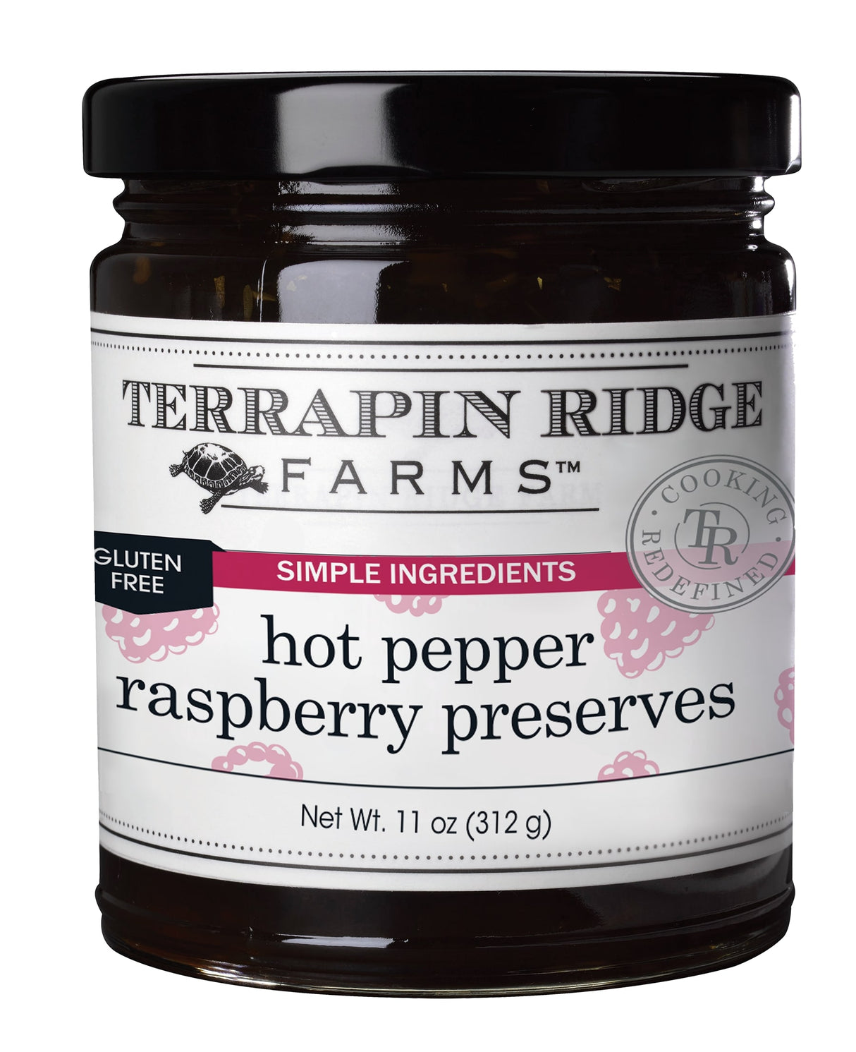 Preserves, Raspberry, with Hot Peppers,12 - 11 OUNCE