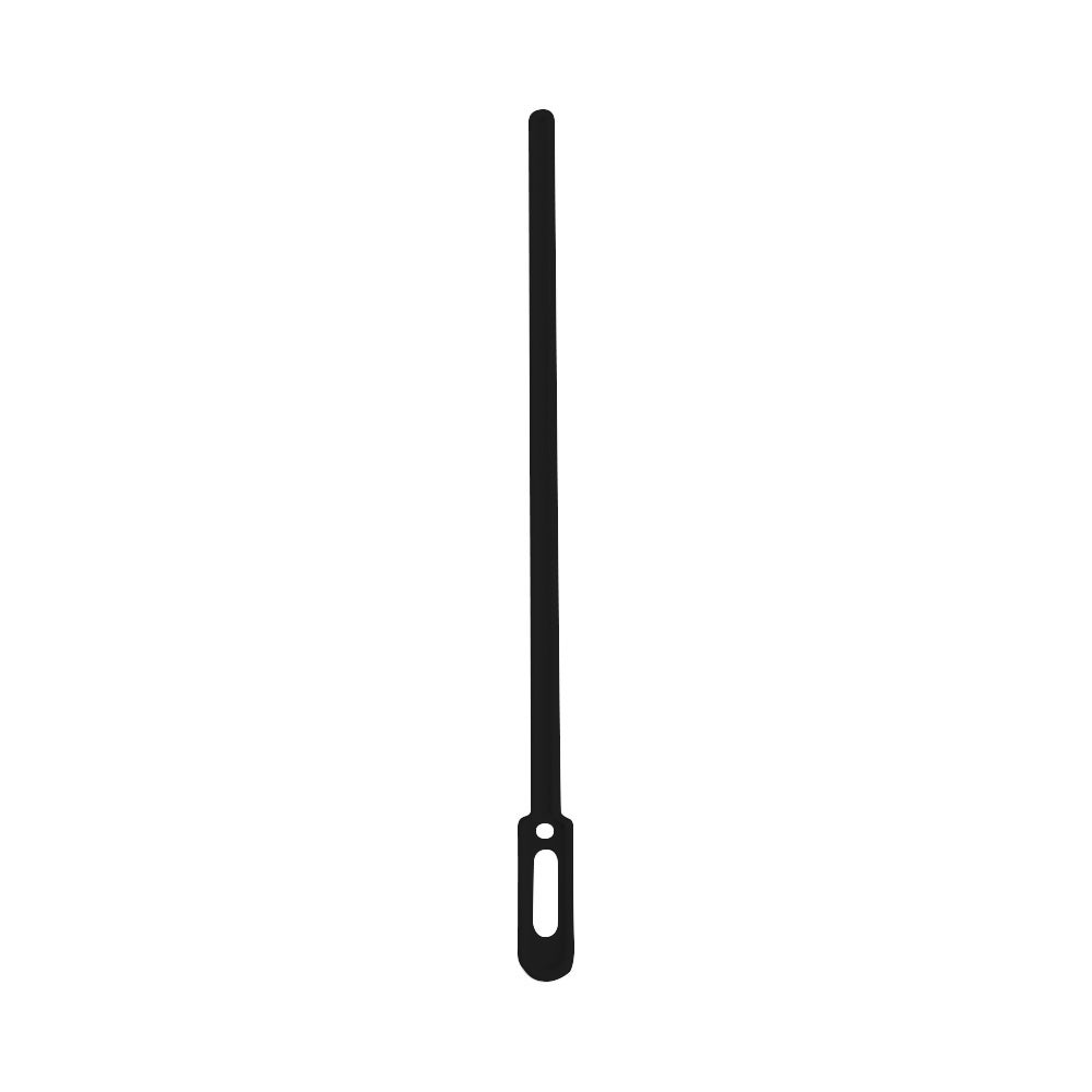 Stirrers, Keyhole, 6.25 Inch, Plastic, Black, 6.25 Linear Inch,1 - 1000 COUNT