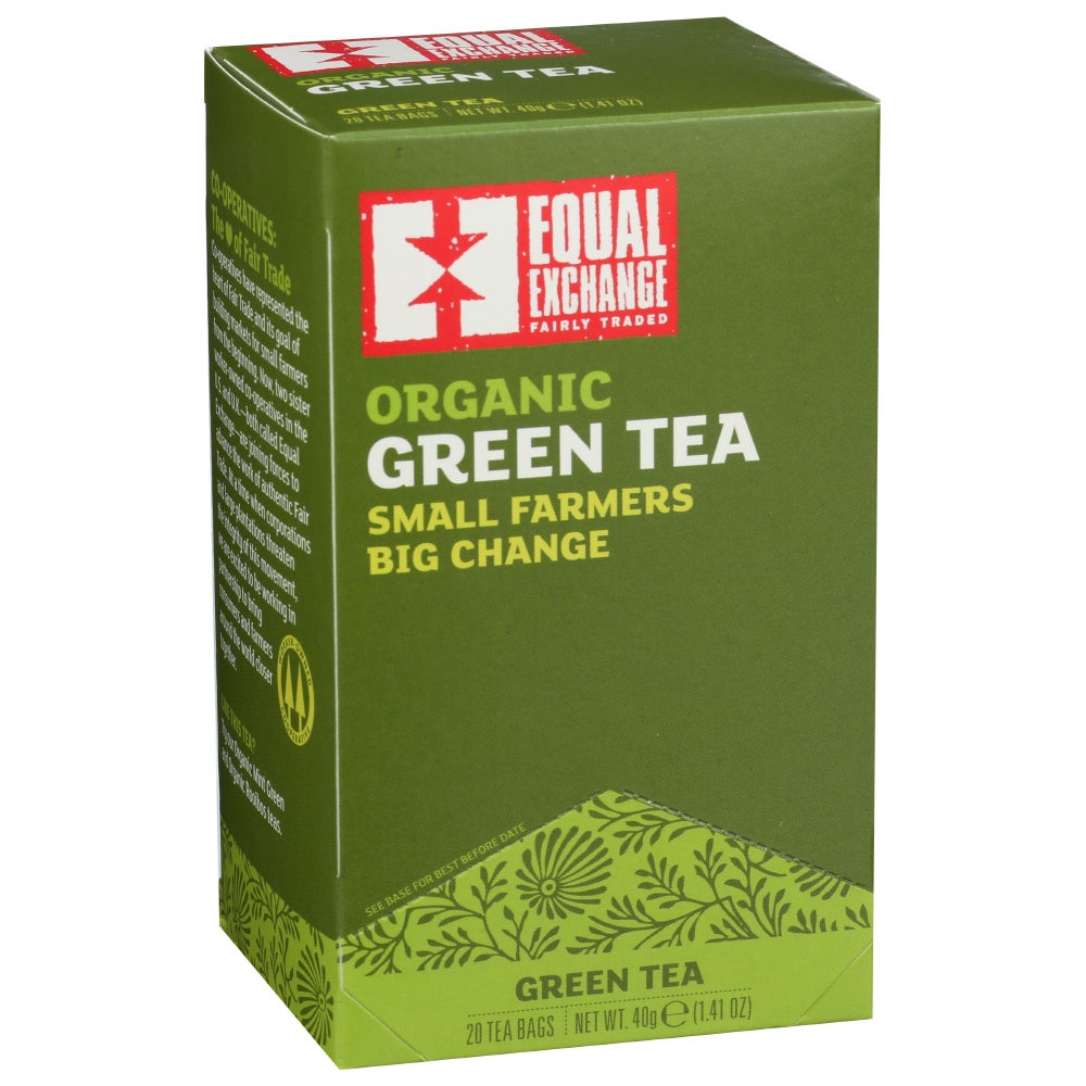 Tea, Green, Individually Wrapped with String,6 - 20 COUNT
