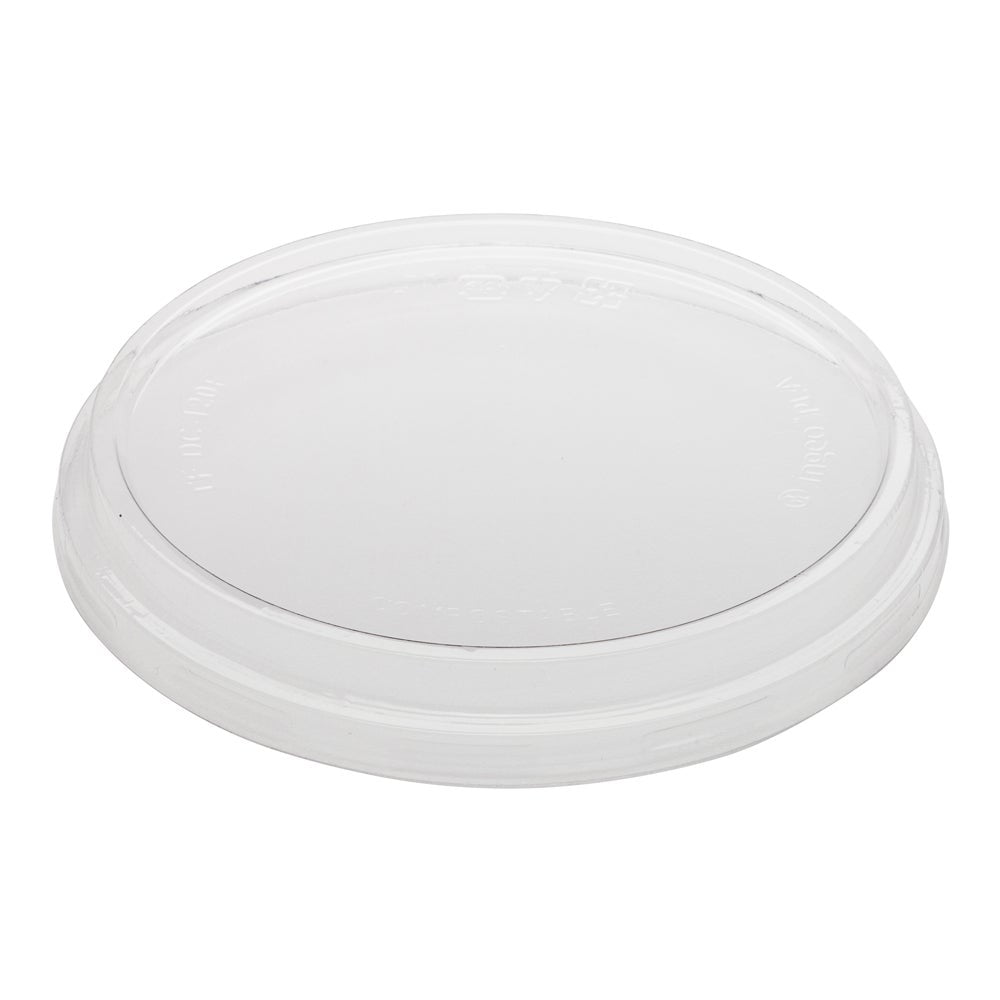 Lids, Basic Nature Dome, Plastic, Clear, Round, for Cold Togo Deli Containers,1 - 500 COUNT