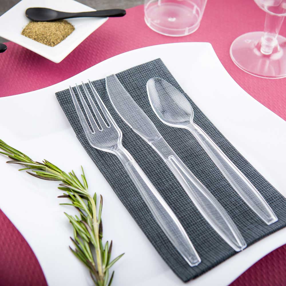 Knives, Plastic, Clear,1 - 250 COUNT