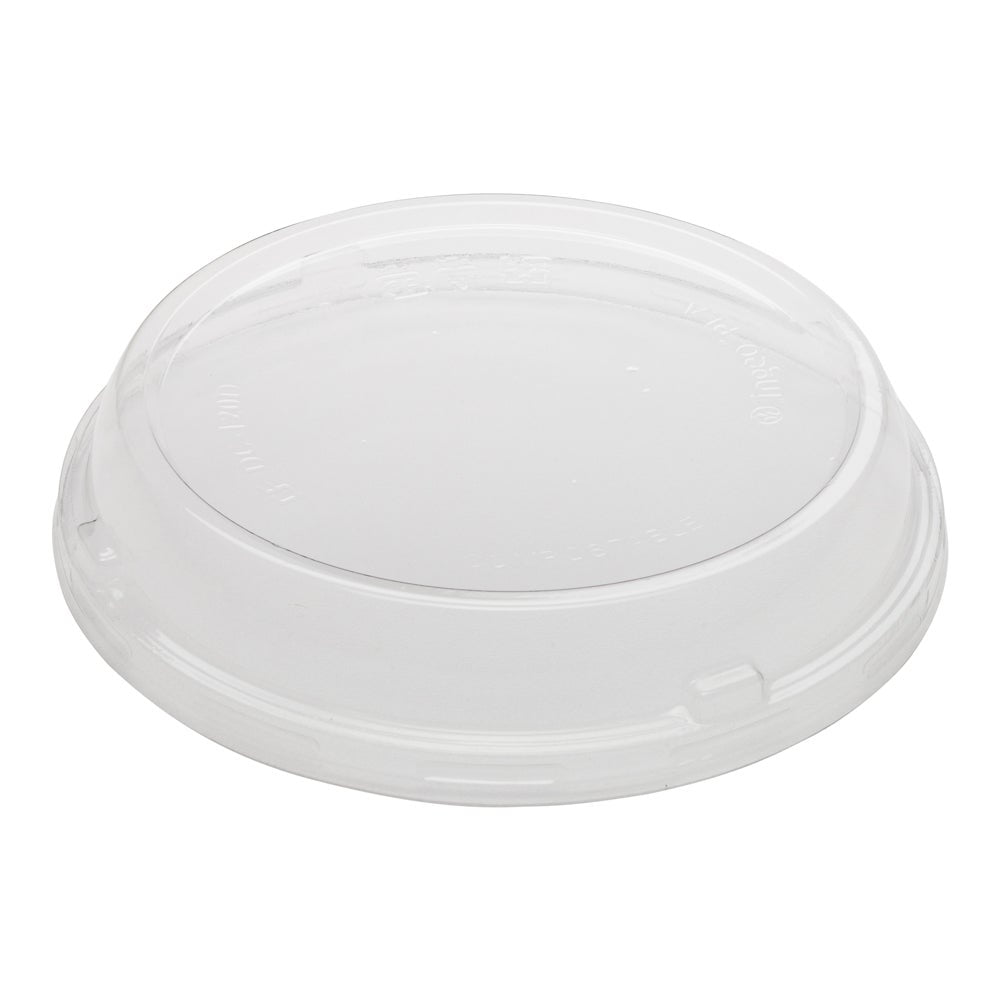 Lids, Basic Nature Dome, Plastic, Clear, Round, for Cold Togo Deli Containers,1 - 500 COUNT