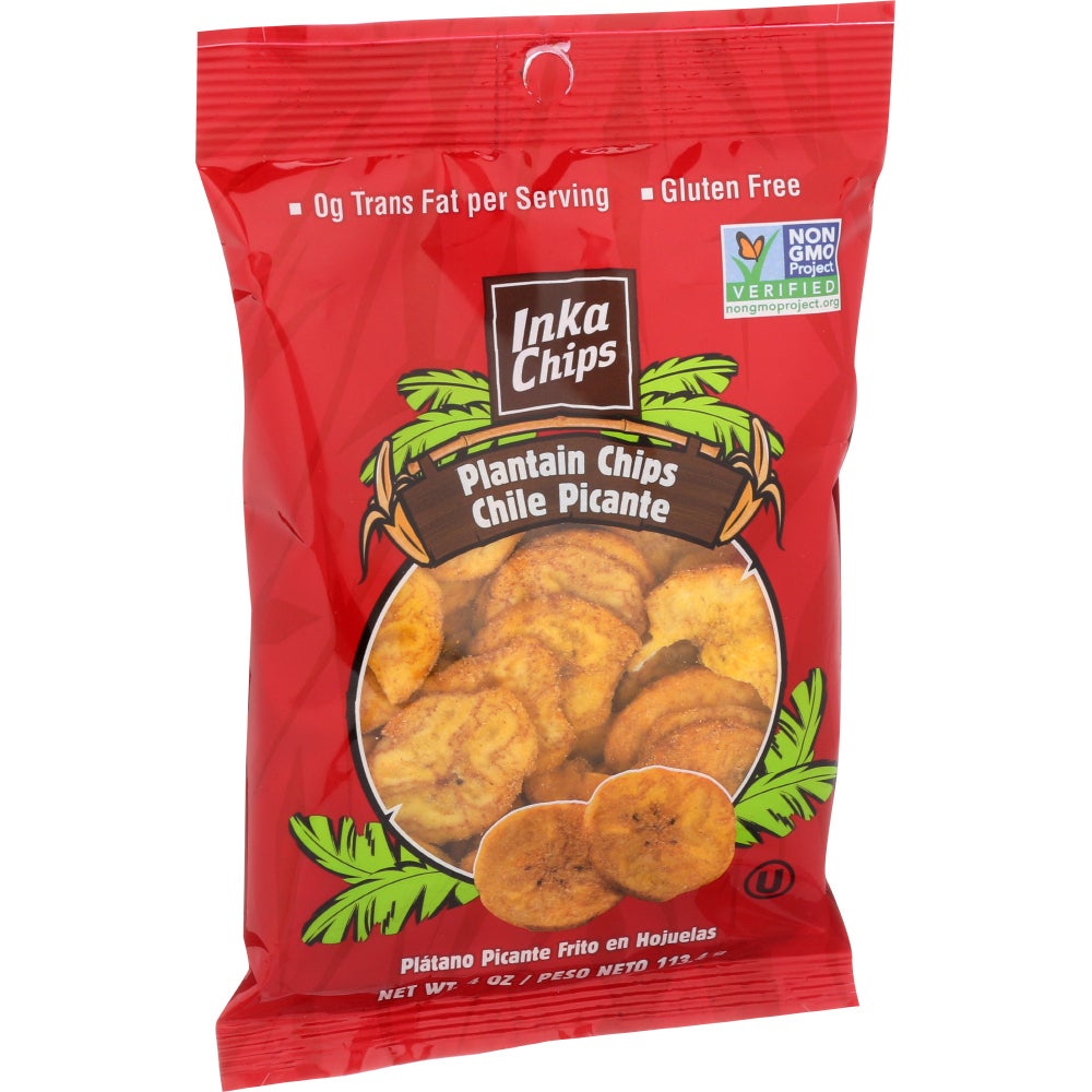 Plantain Chips, Chile Picante,12 - 4 OUNCE
