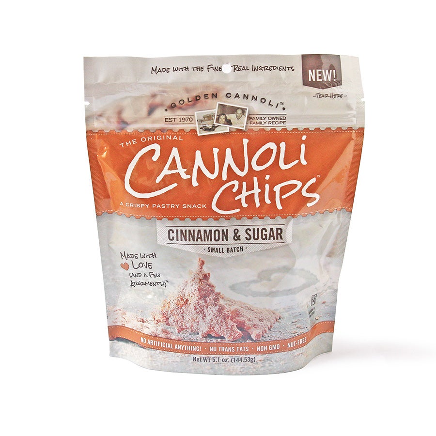 Chips, Cannoli, Cinnamon Sugar,8 - 5.1 OUNCE