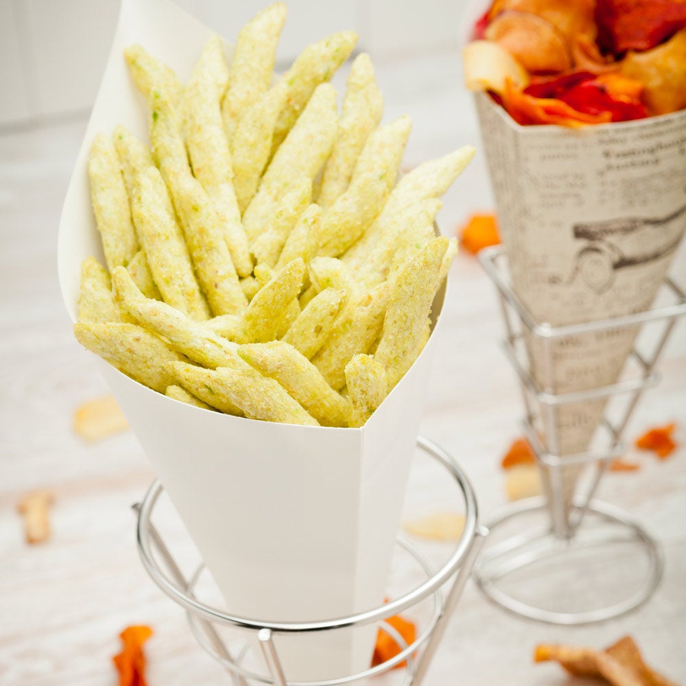 Containers, Food, 11.5 Inch, Paper, White, Cone, 11.5 Linear Inch,1 - 100 COUNT